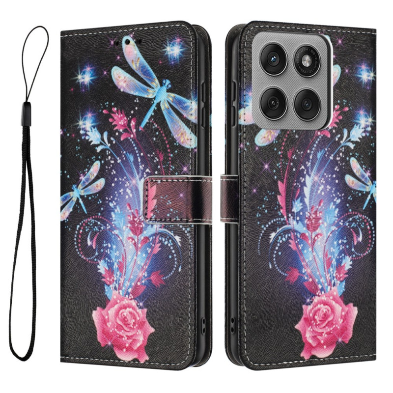 Housse Motorola Edge 60 Pro Libellules