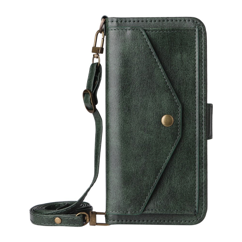 Housse Motorola Edge 60 Pro Portefeuille Vintage