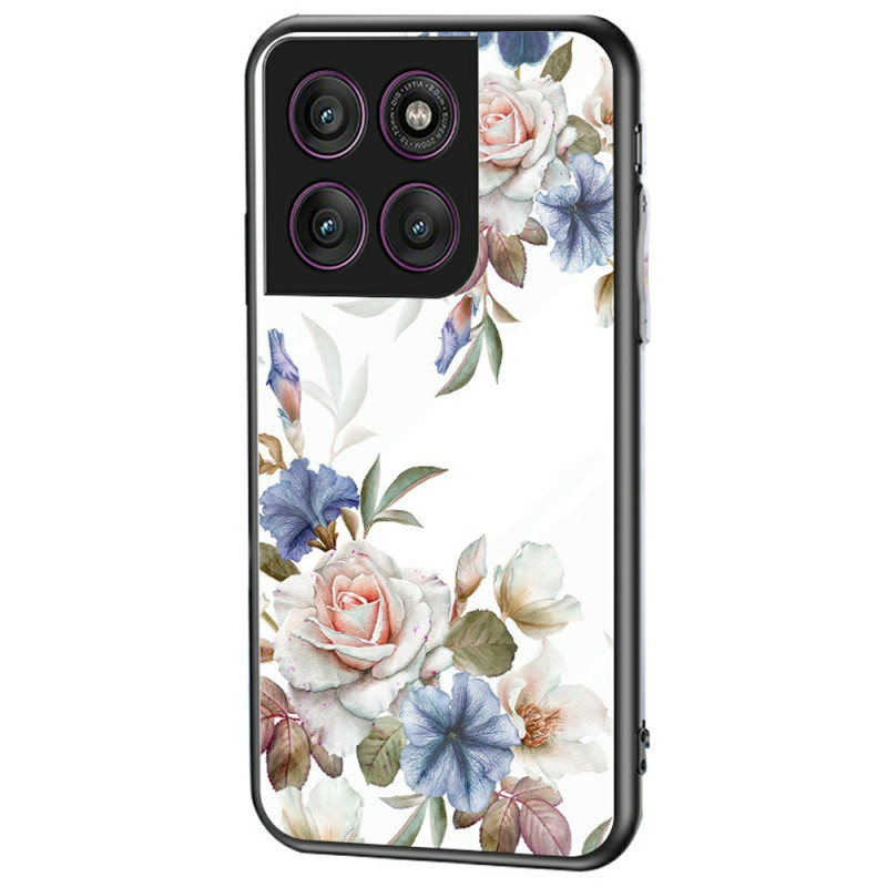 Coque Motorola Edge 60 Pro Verre Trempé Florale