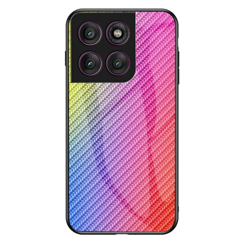 Coque Motorola Edge 60 Pro Verre Trempé Fibre Carbone