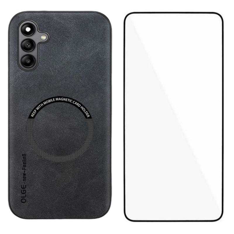 Coque Samsung Galaxy A05s Magnétique avec Protecteur Écran