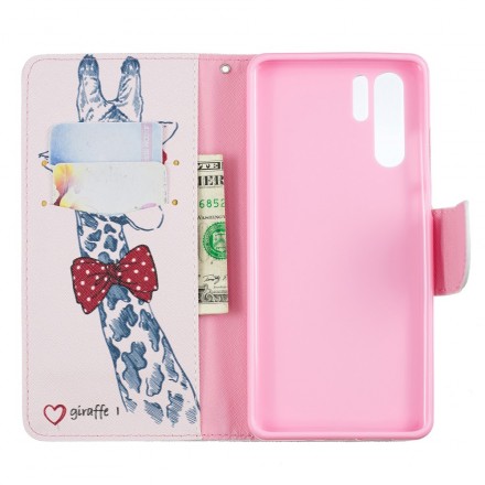 Housse Huawei P30 Pro Girafe Intello Housse Huawei P30 Pro Girafe Intello
