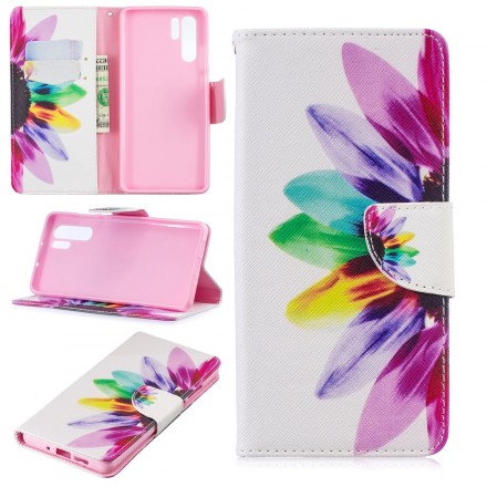Housse Huawei P30 Pro Fleur Aquarelle Housse Huawei P30 Pro Fleur Aquarelle