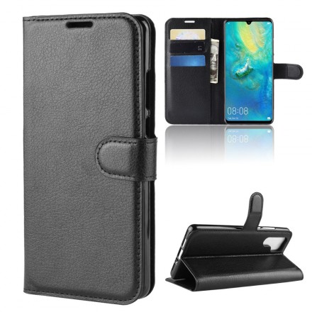 Housse Huawei P30 Pro Litchi Rétro Housse Huawei P30 Pro Litchi Rétro