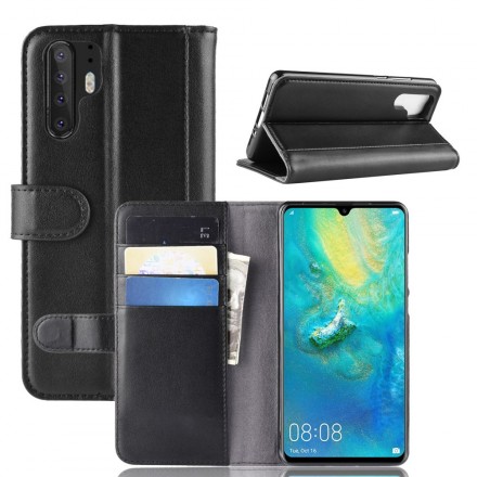 Housse Huawei P30 Pro Cuir Fendu Housse Huawei P30 Pro Cuir Fendu