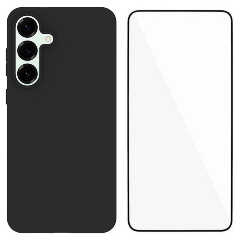 Coque Samsung Galaxy Galaxy S25 FE Silicone Mat avec Protecteur Écran