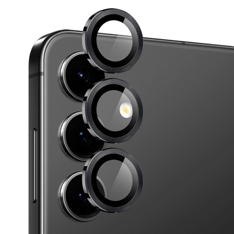 Lentilles de Protection en Verre Trempé pour Samsung Galaxy S25 FE Anneaux