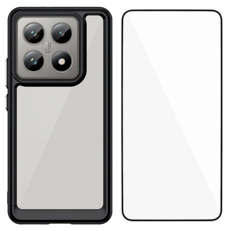 Coque Xiaomi 14T Hybride avec Protecteur Écran