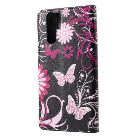Housse Huawei P30 Pro Papillons et Fleurs Housse Huawei P30 Pro Papillons et Fleurs