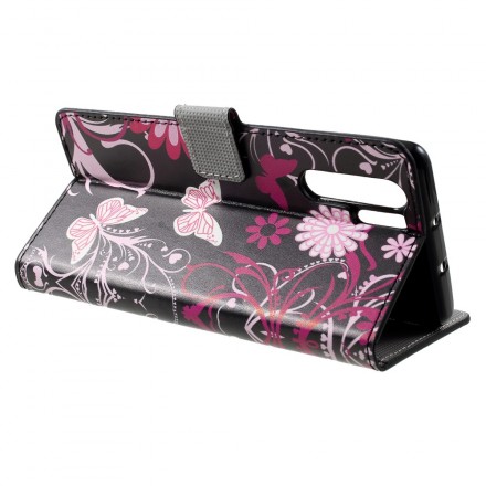 Housse Huawei P30 Pro Papillons et Fleurs Housse Huawei P30 Pro Papillons et Fleurs