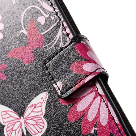 Housse Huawei P30 Pro Papillons et Fleurs Housse Huawei P30 Pro Papillons et Fleurs