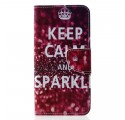 Housse Huawei P30 Pro Keep Calm and Sparkle