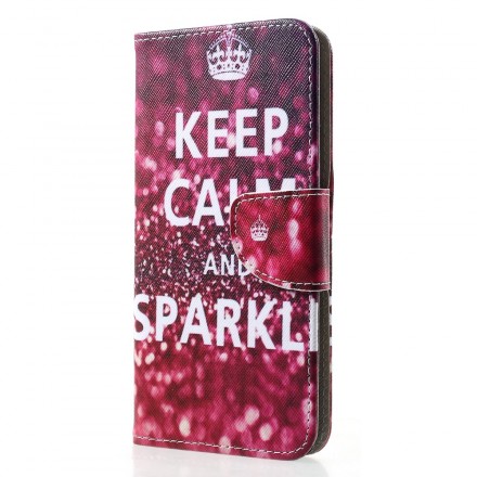 Housse Huawei P30 Pro Keep Calm and Sparkle