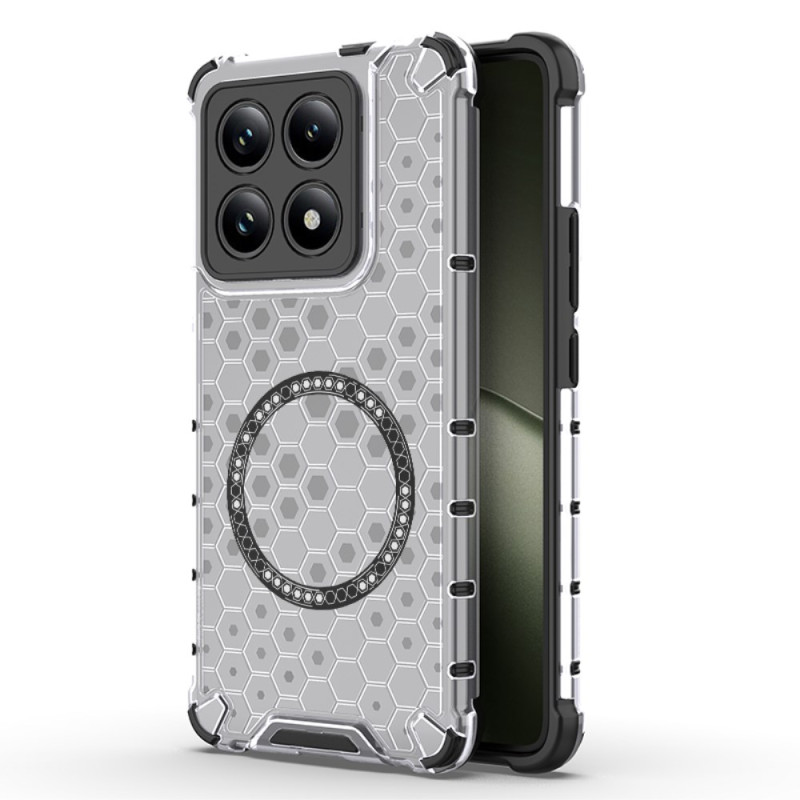Coque Xiaomi 14T Compatible MagSafe Nid d'Abeille