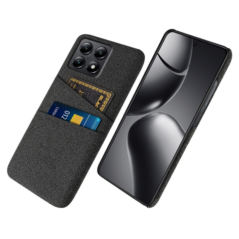 Coque Xiaomi 14T Porte-cartes Tisssu