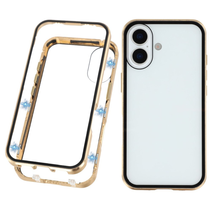 Coque iPhone 17 Verre Trempé Double Face et Aimants
