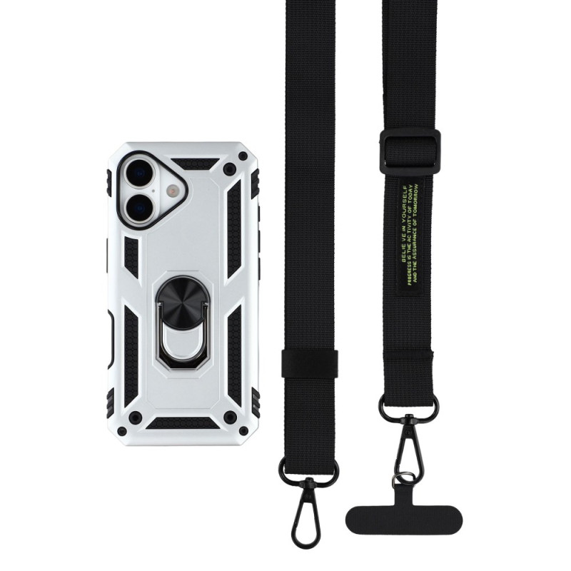 Coque iPhone 17 Protection Militaire avec Bandoulière