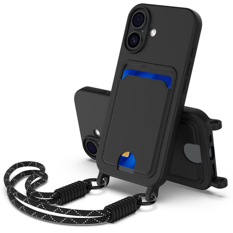 Coque à Cordon iPhone 17 Porte-Carte