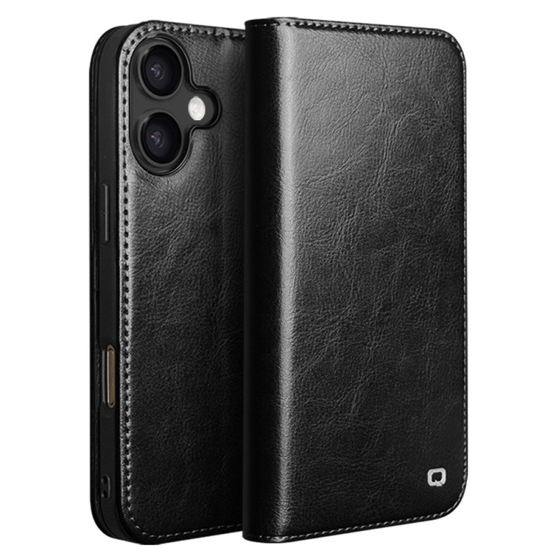 Flip Cover iPhone 17 Portefeuille Cuir QIALINO