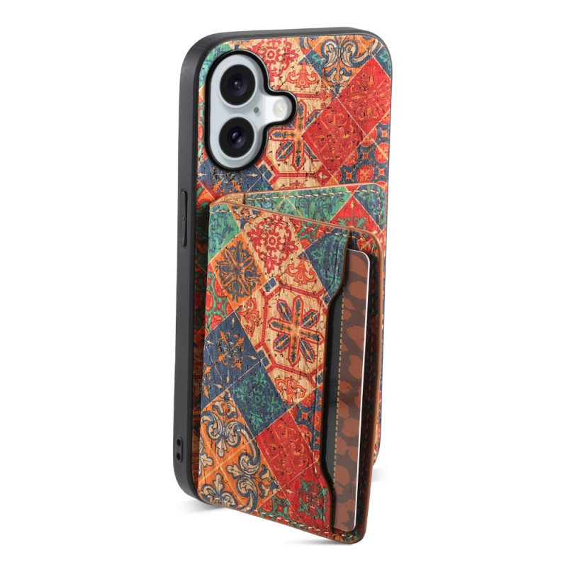 Coque iPhone 17 Motif Floral et Support Intégré