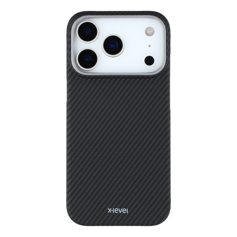 Coque iPhone 17 Pro Fibre Carbone X-LEVEL