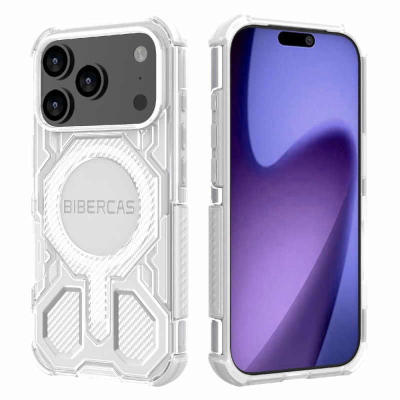 Coque iPhone 17 Pro J-16 Transparent Series BIBERCAS