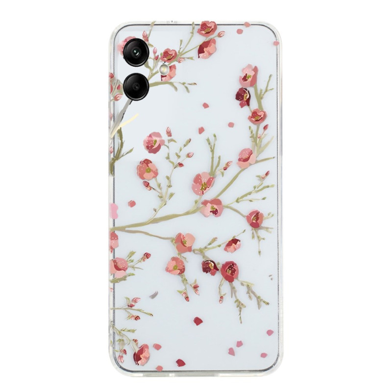 Coque Samsung Galaxy A07 Fleurettes Rouges
