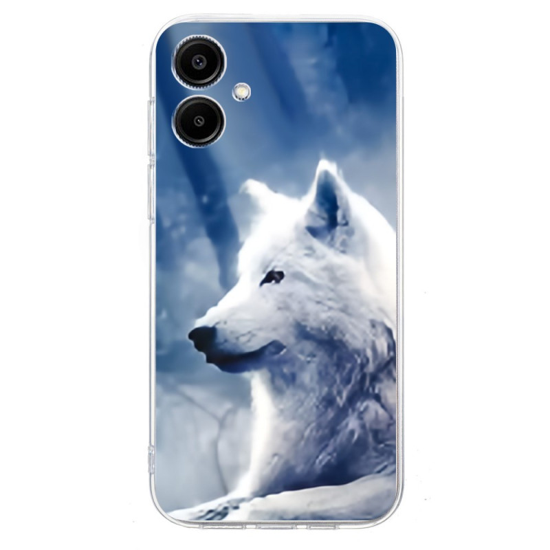 Coque pour Samsung Galaxy A07 Loup Blanc