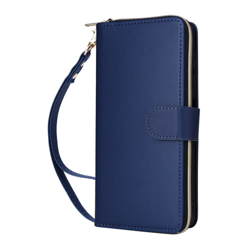 Housse Samsung Galaxy A07 9 Porte-Cartes et Lanière