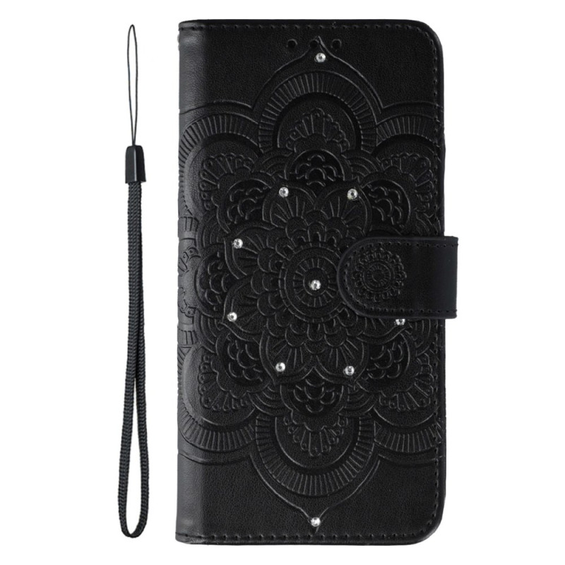Housse Samsung Galaxy A07 Mandala Strass