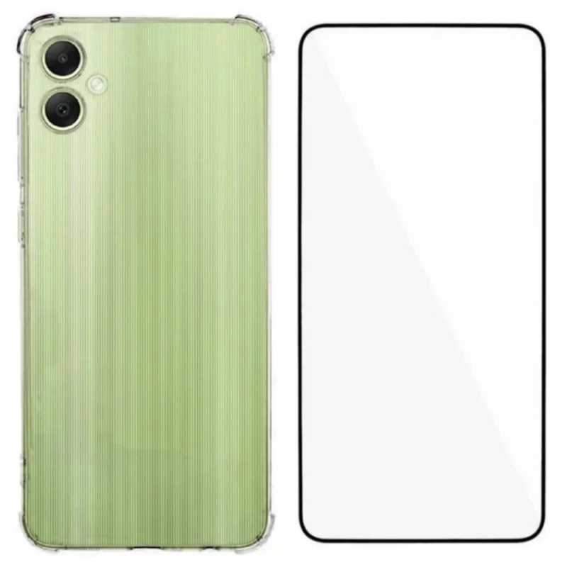 Coque Samsung Galaxy A07 Transparente Renforcée avec Protecteur Écran