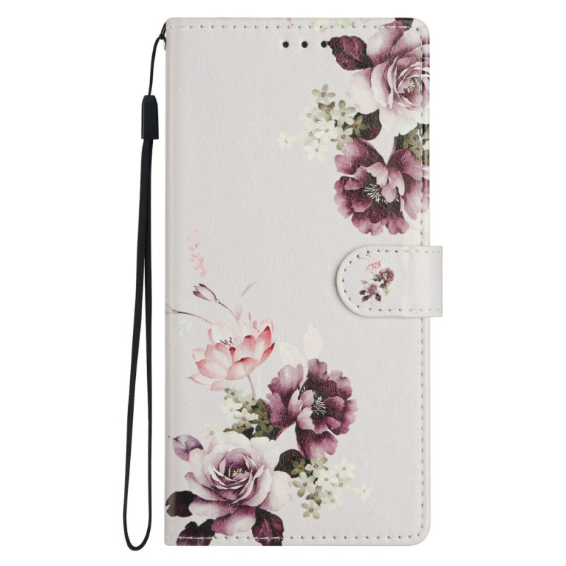 Housse Samsung Galaxy A18 4G / A17 4G / 5G Fleurs Rétro