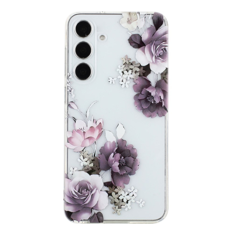Coque Samsung Galaxy A18 4G / A17 4G / 5G Pivoines Violettes