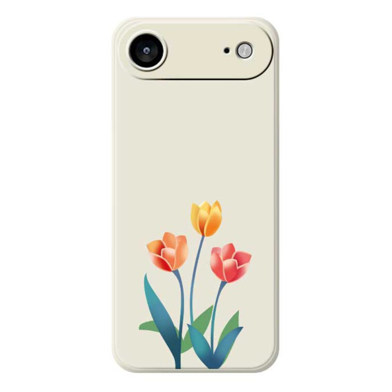 Coque iPhone 17 Air Tulipes Colorées
