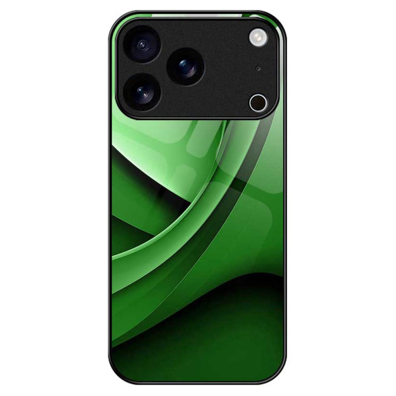 Coque iPhone 17 Pro Max Verre Trempé Design vert