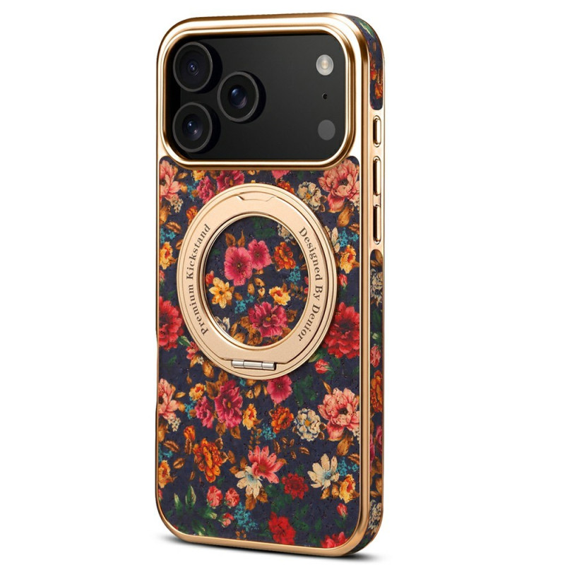 Coque iPhone 17 Pro Max Compatible MagSafe avec Support Floralies