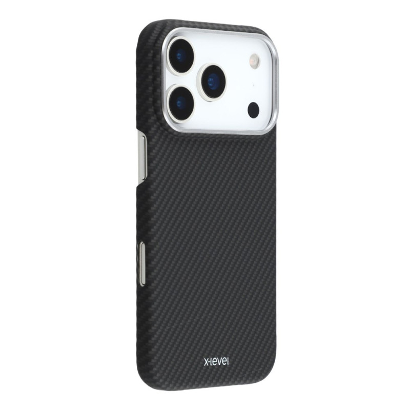 Coque iPhone 17 Pro Max Texture Carbone X-LEVEL