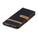 Housse Samsung Galaxy J4 Plus Tissu Et Effet Cuir Housse Samsung Galaxy J4 Plus Tissu Et Effet Cuir