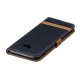 Housse Samsung Galaxy J4 Plus Tissu Et Effet Cuir Housse Samsung Galaxy J4 Plus Tissu Et Effet Cuir