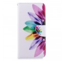 Housse Samsung Galaxy J4 Plus Fleur Aquarelle