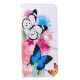 Housse Samsung Galaxy J4 Plus Papillons et Fleurs Peints Housse Samsung Galaxy J4 Plus Papillons et Fleurs Peints