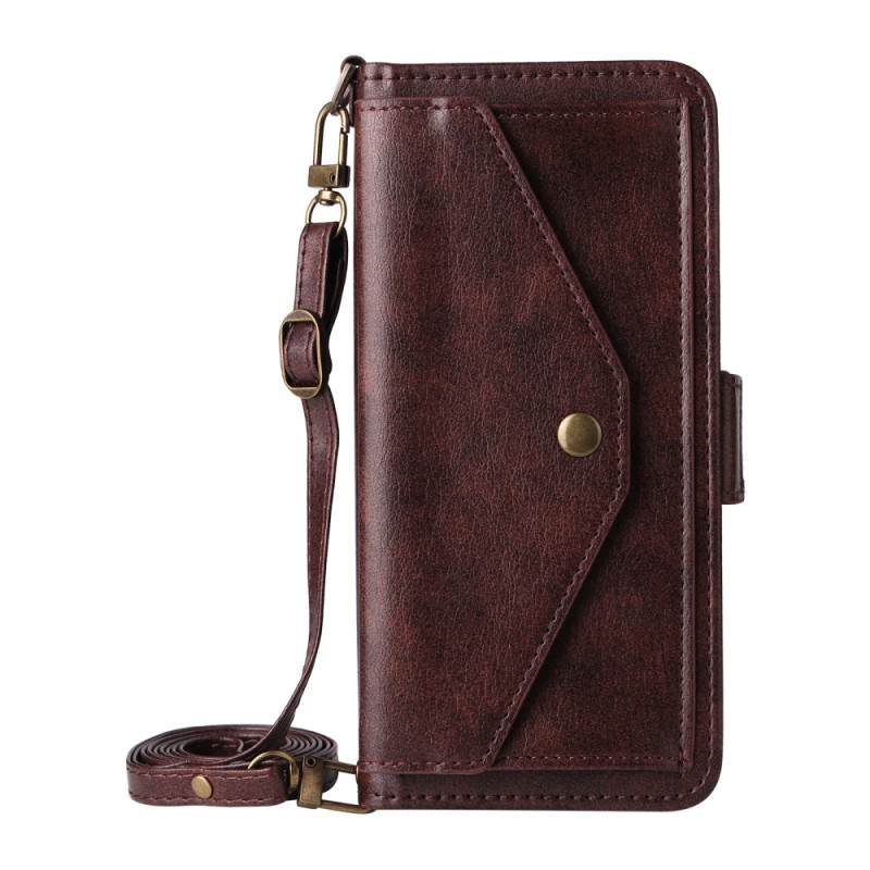 Housse Poco F7 Indispensable Vintage avec Bandoulière
