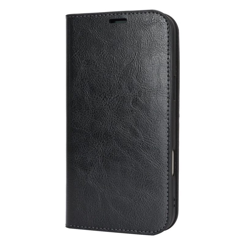 Flip Cover iPhone 18 Pro Max / 17 Pro Max Cuir Véritable