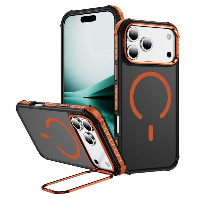 Coque iPhone 18 Pro Max / 17 Pro Max Support pour Objectif Compatible MagSafe Noire
