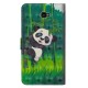 Housse Samsung Galaxy J4 Plus Panda et Bambou