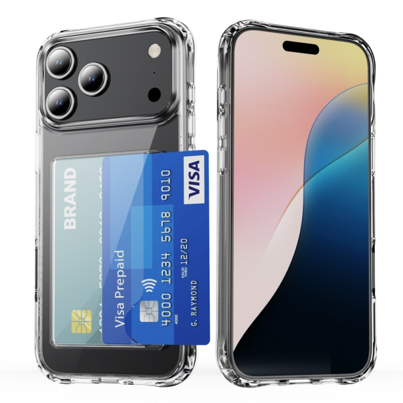 Étui protecteur avec porte-cartes pour iPhone 17 Pro Max