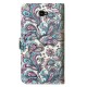 Housse Samsung Galaxy J4 Plus Fleurs Motifs