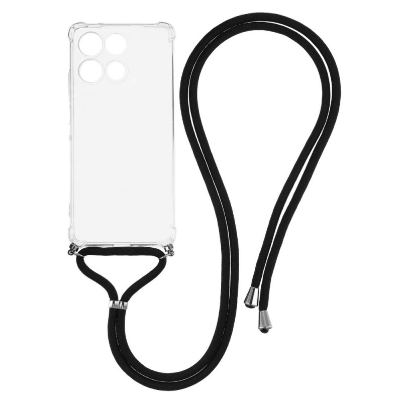 Coque à Cordon Motorola Moto G86 5G Transparente