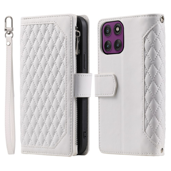 Housse Moto G86 5G Portefeuille Matelassé