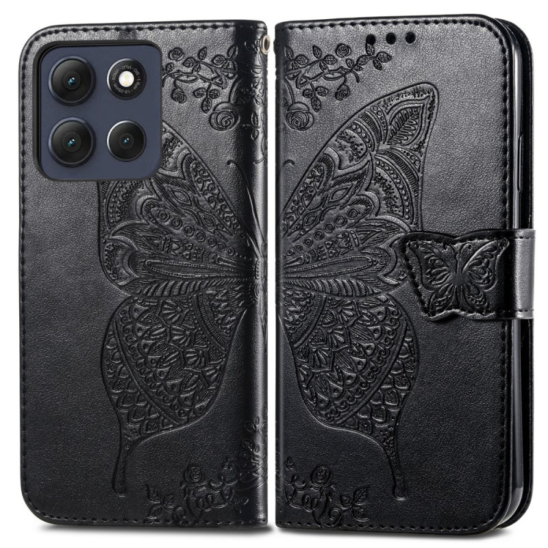 Housse Moto G86 5G Papillon Baroque